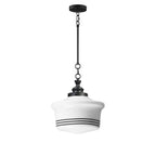 Maxim Lighting 21534WTBK Black Eureka-single Pendant Image 1