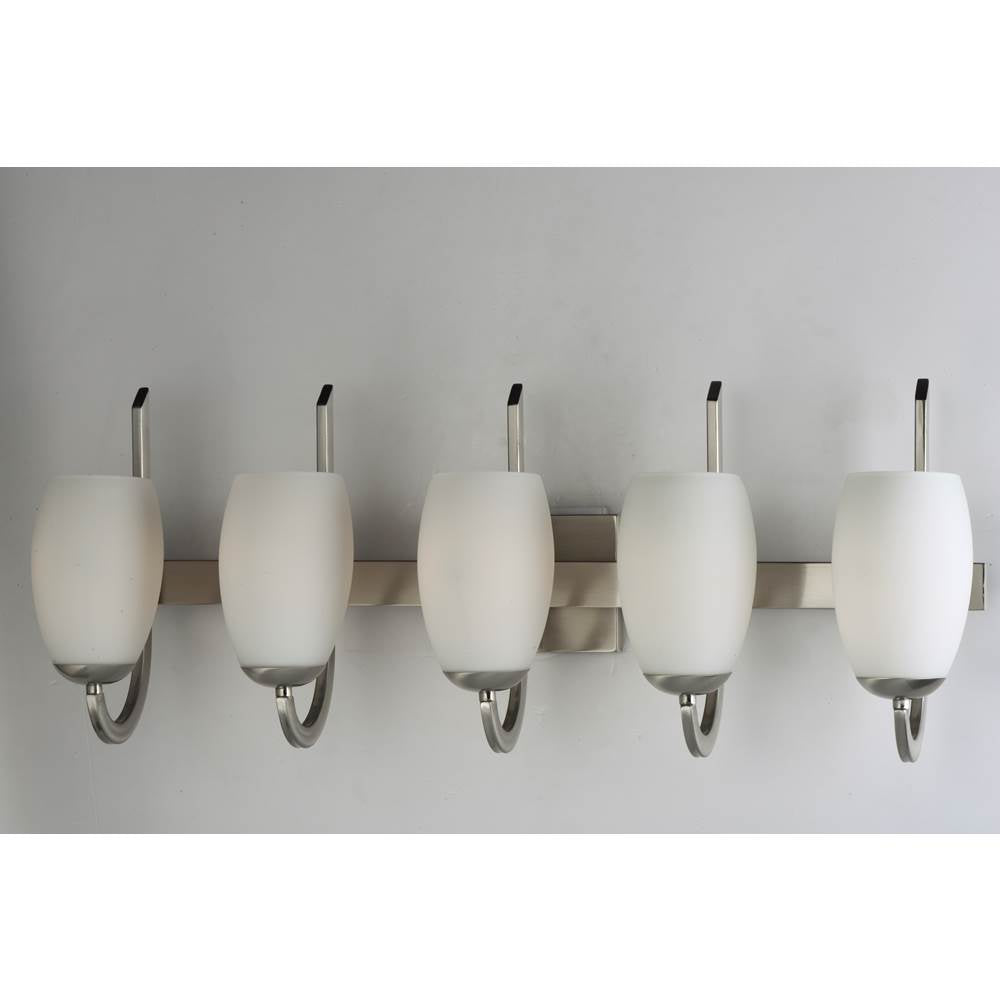 Maxim Lighting 21645SWSN Satin Nickel Taylor 5-light Bath Vanity Image 2