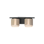 Maxim Lighting 21712SWNWDCHL Natural Wood,Charcoal Draughtsman 2-light Bath Vanity Image 1