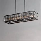 Maxim Lighting 21817BCBK Black Madeline 6-light Linear Pendant Image 4
