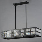 Maxim Lighting 21817BCBK Black Madeline 6-light Linear Pendant Image 3