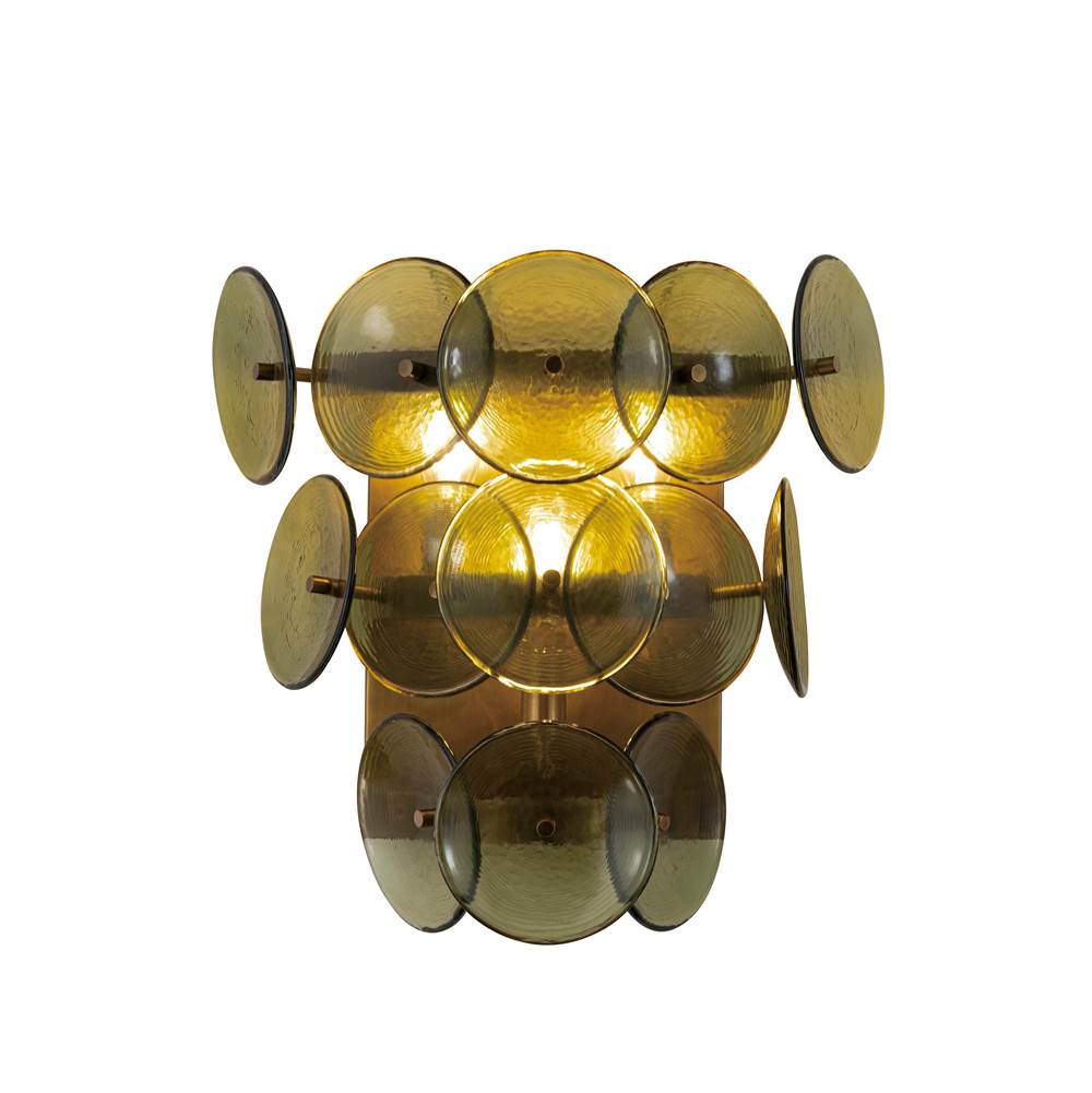 Maxim Lighting 21820GNWBR Weathered Brass Loren-wall Sconce Image 1