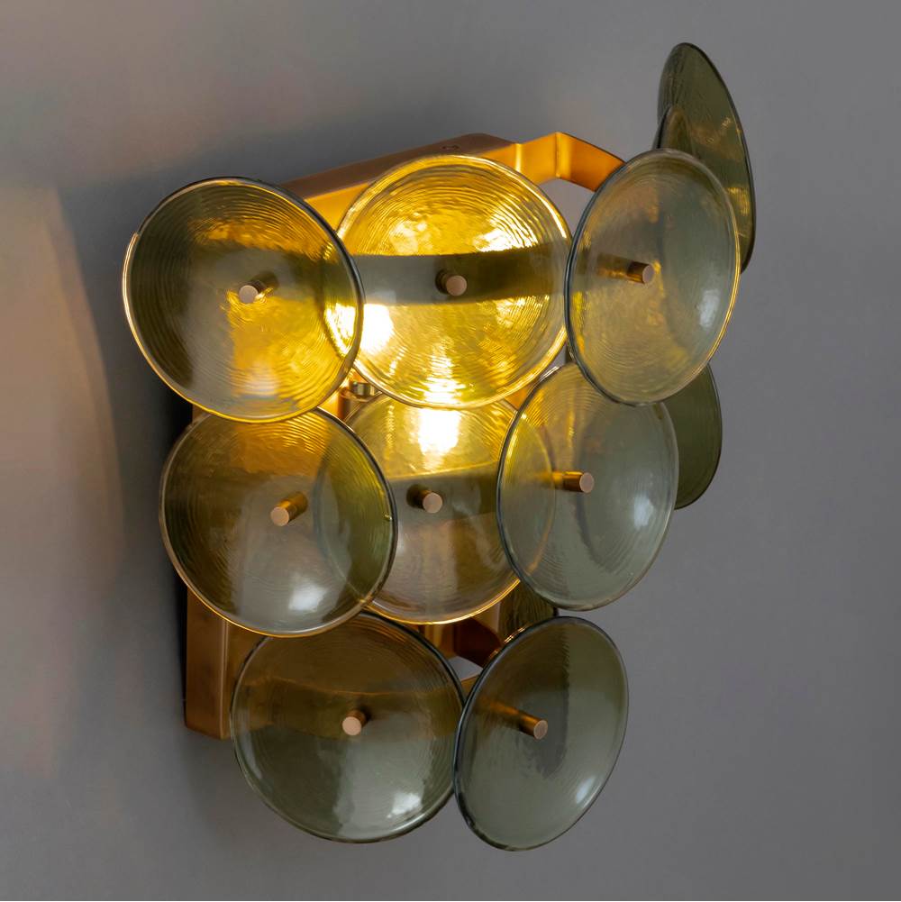 Maxim Lighting 21820GNWBR Weathered Brass Loren-wall Sconce Image 3