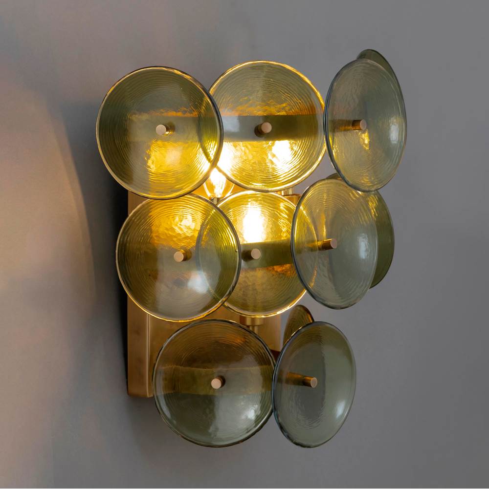 Maxim Lighting 21820GNWBR Weathered Brass Loren-wall Sconce Image 2