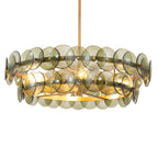 Maxim Lighting 21823GNWBR Weathered Brass Loren 30'' Chandelier Image 2