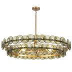 Maxim Lighting 21824GNWBR Weathered Brass Loren 42'' Chandelier Image 1