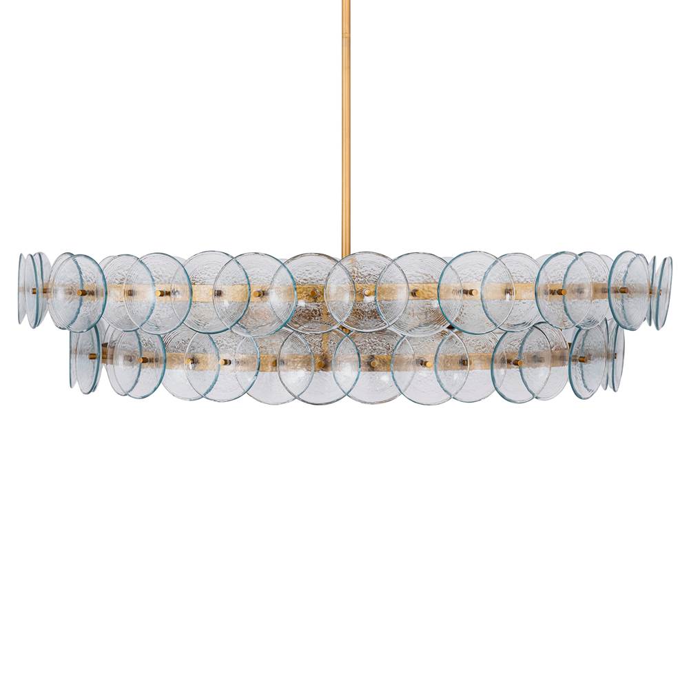 Maxim Lighting 21824TCWBR Weathered Brass Loren 42'' Chandelier Image 3
