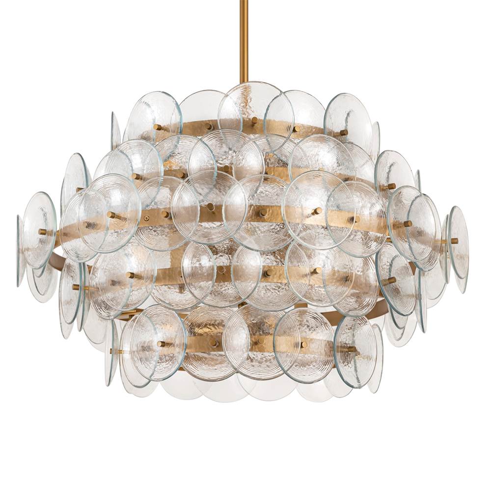 Maxim Lighting 21825TCWBR Weathered Brass Loren 12-light Chandelier Image 3
