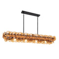 Maxim Lighting 21826AMGM Gunmetal Loren 54'' Linear Chandelier Image 1