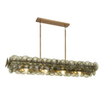 Maxim Lighting 21826GNWBR Weathered Brass Loren 54'' Linear Chandelier Image 1