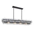 Maxim Lighting 21826TCGM Gunmetal Loren 54'' Linear Chandelier Image 1