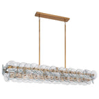 Maxim Lighting 21826TCWBR Weathered Brass Loren 54'' Linear Chandelier Image 2