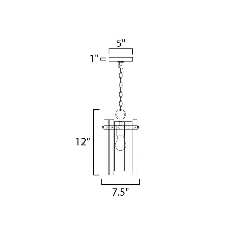 Maxim Lighting Warren 1-light Pendant