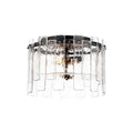 Maxim Lighting 21832AGDBZ Dark Bronze Warren 2-light Flush Mount Image 1