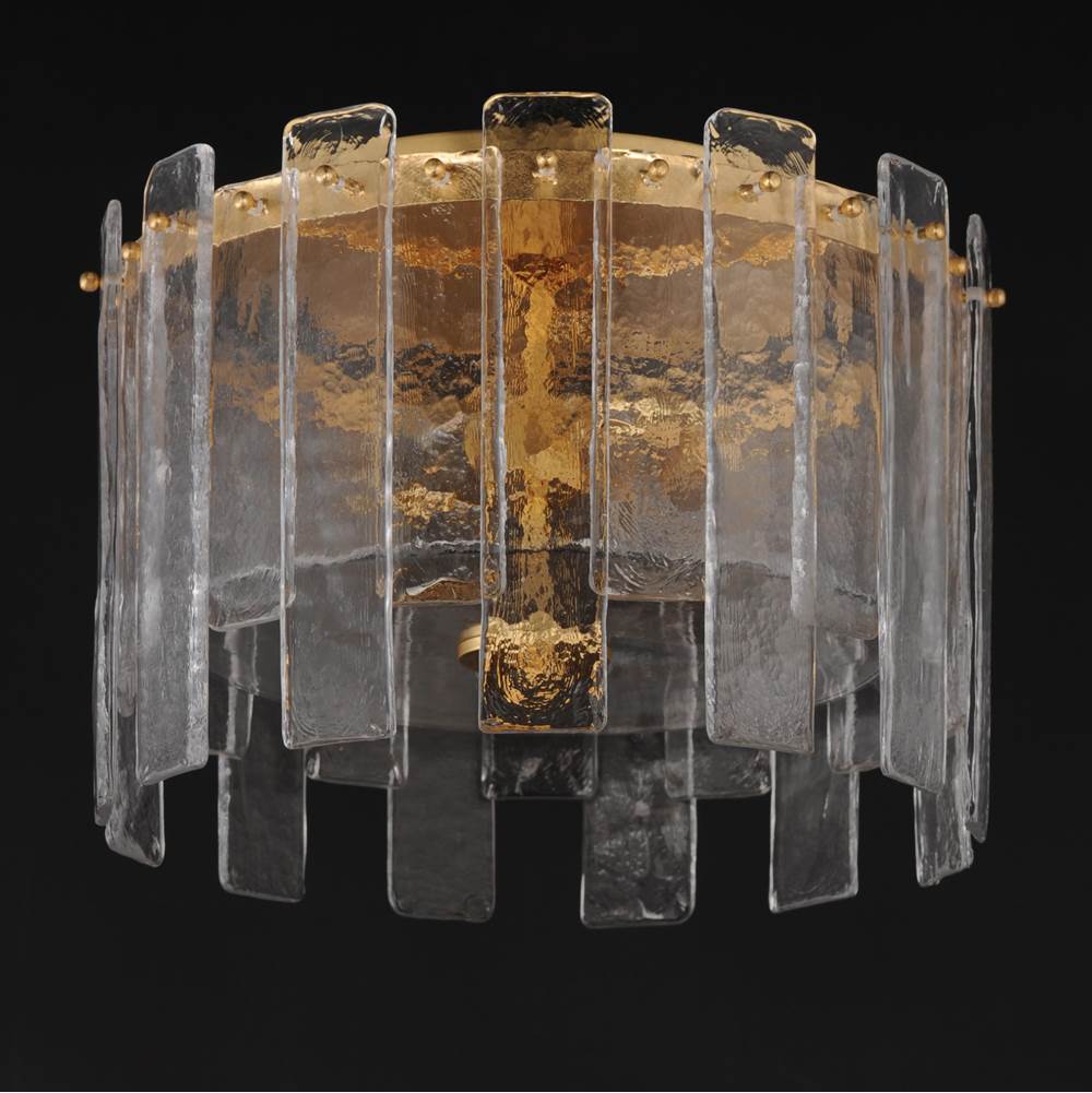 Maxim Lighting 21832AGGL Gold Leaf Warren-flush Mount Image 3