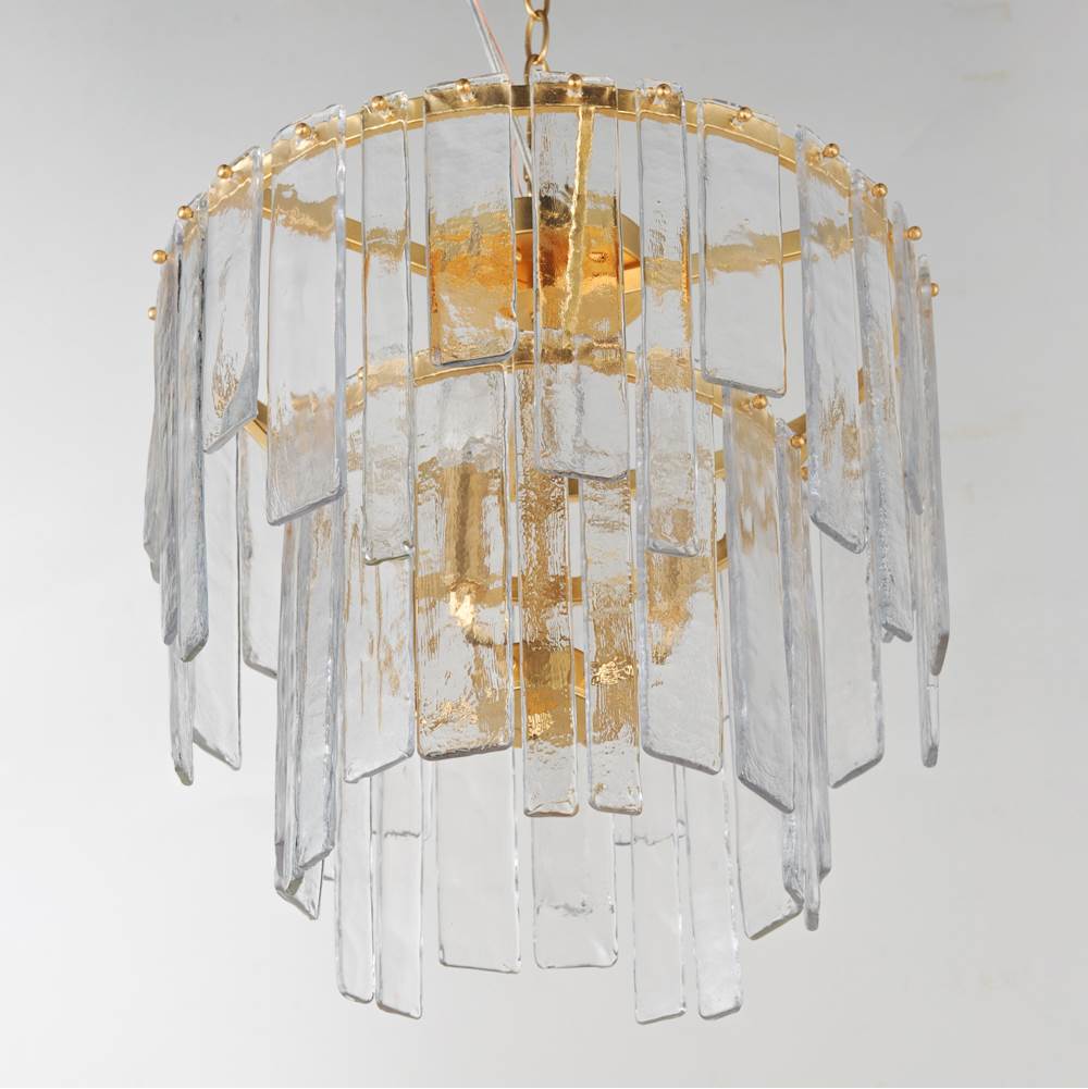 Maxim Lighting 21833AGGL Gold Leaf Warren-semi-flush Mount Image 3