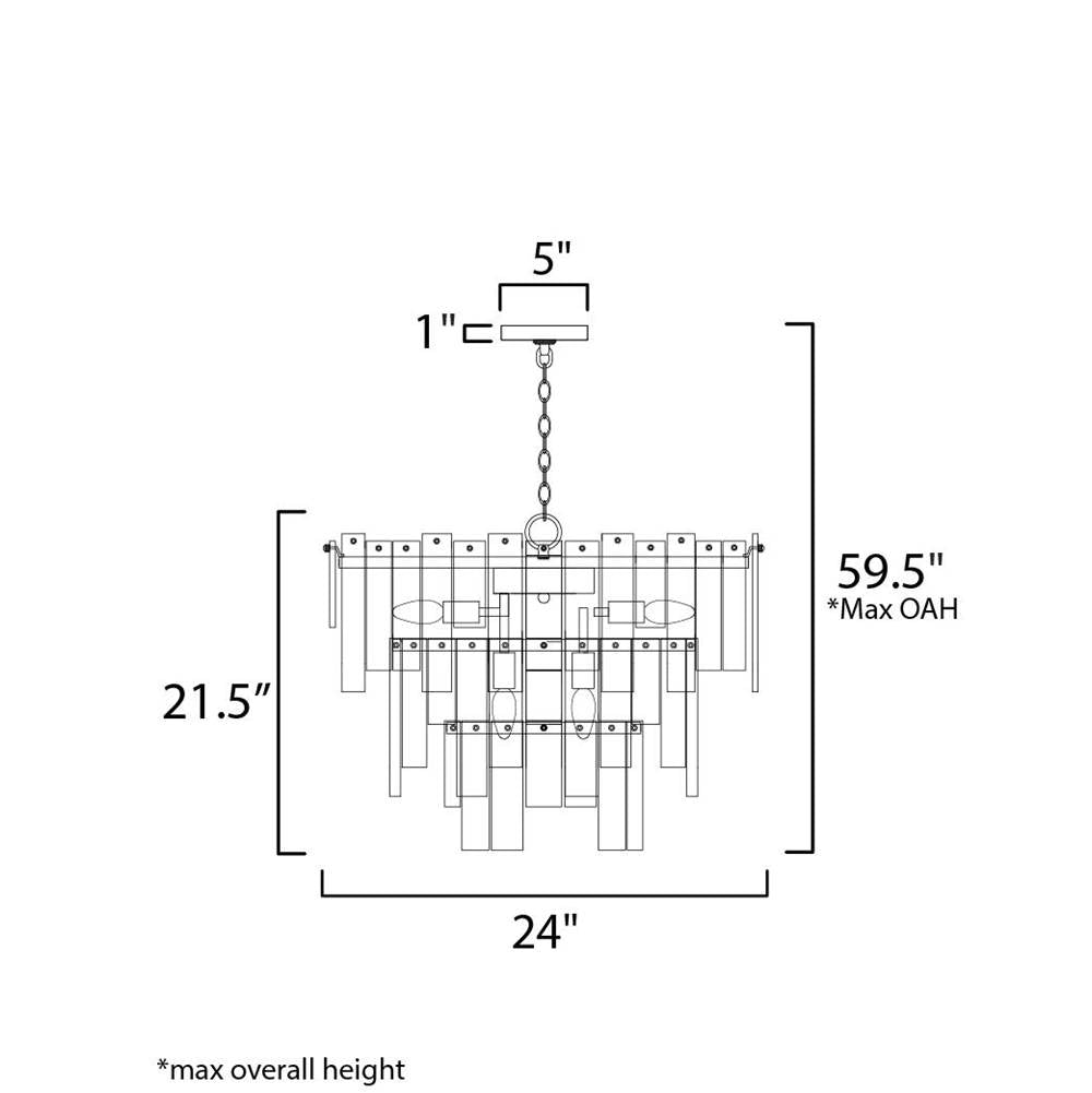Maxim Lighting Warren 9-light Pendant