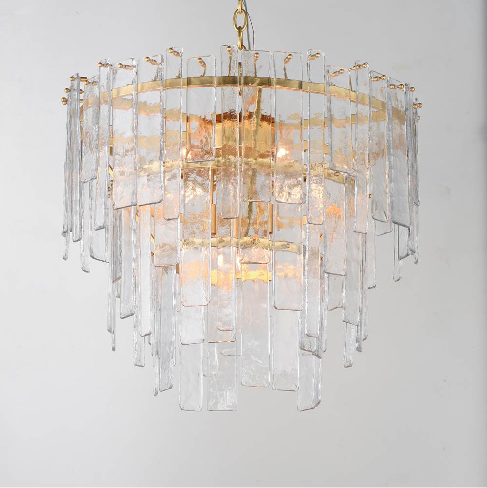 Maxim Lighting 21835AGGL Gold Leaf Warren-multi-light Pendant Image 3