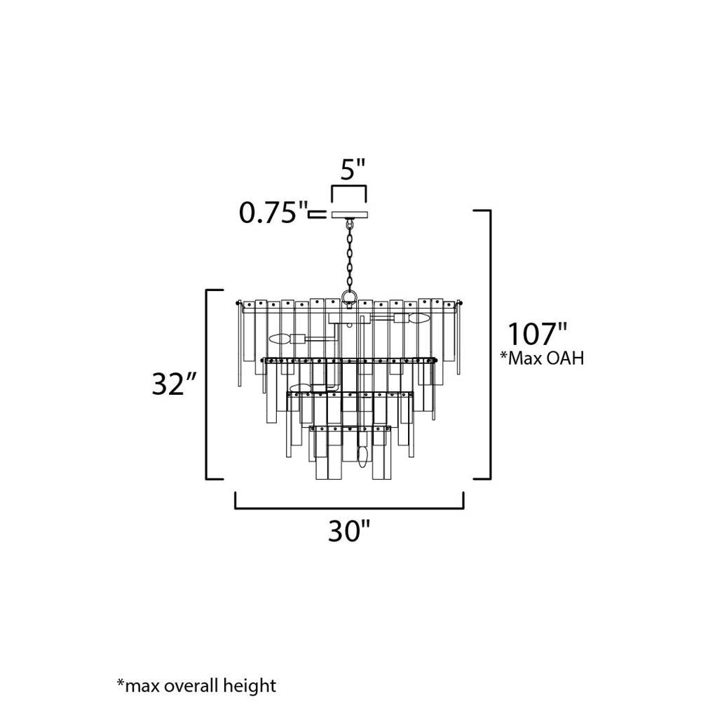 Maxim Lighting Warren 12-light Pendant