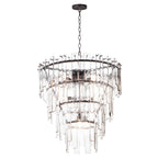 Maxim Lighting 21837AGDBZ Dark Bronze Warren 12-light Pendant Image 1