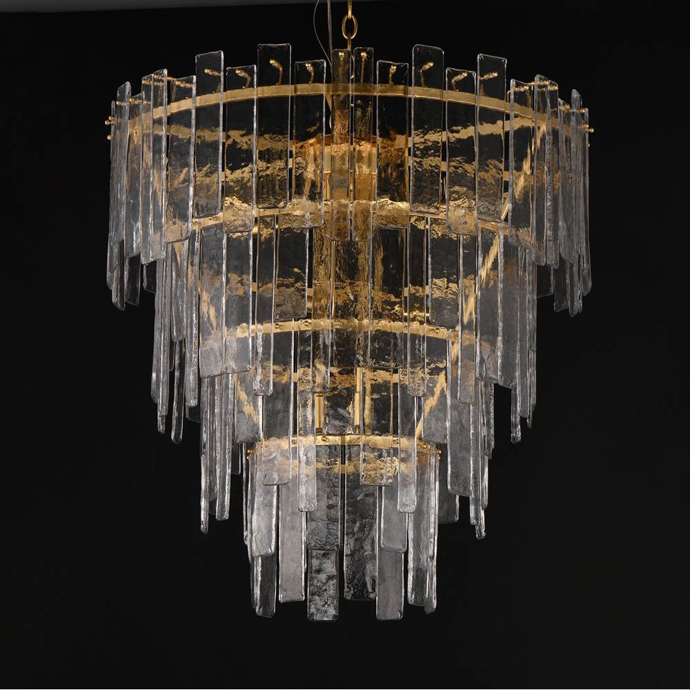 Maxim Lighting 21837AGGL Gold Leaf Warren-multi-light Pendant Image 3