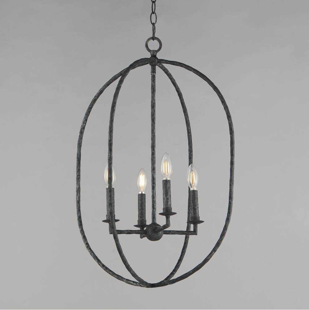 Maxim Lighting 21843BS Blacksmith Martel 4-light Pendant Image 3