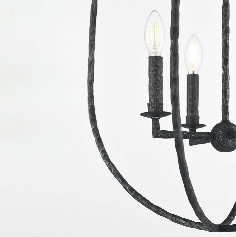 Maxim Lighting 21843BS Blacksmith Martel 4-light Pendant Image 2