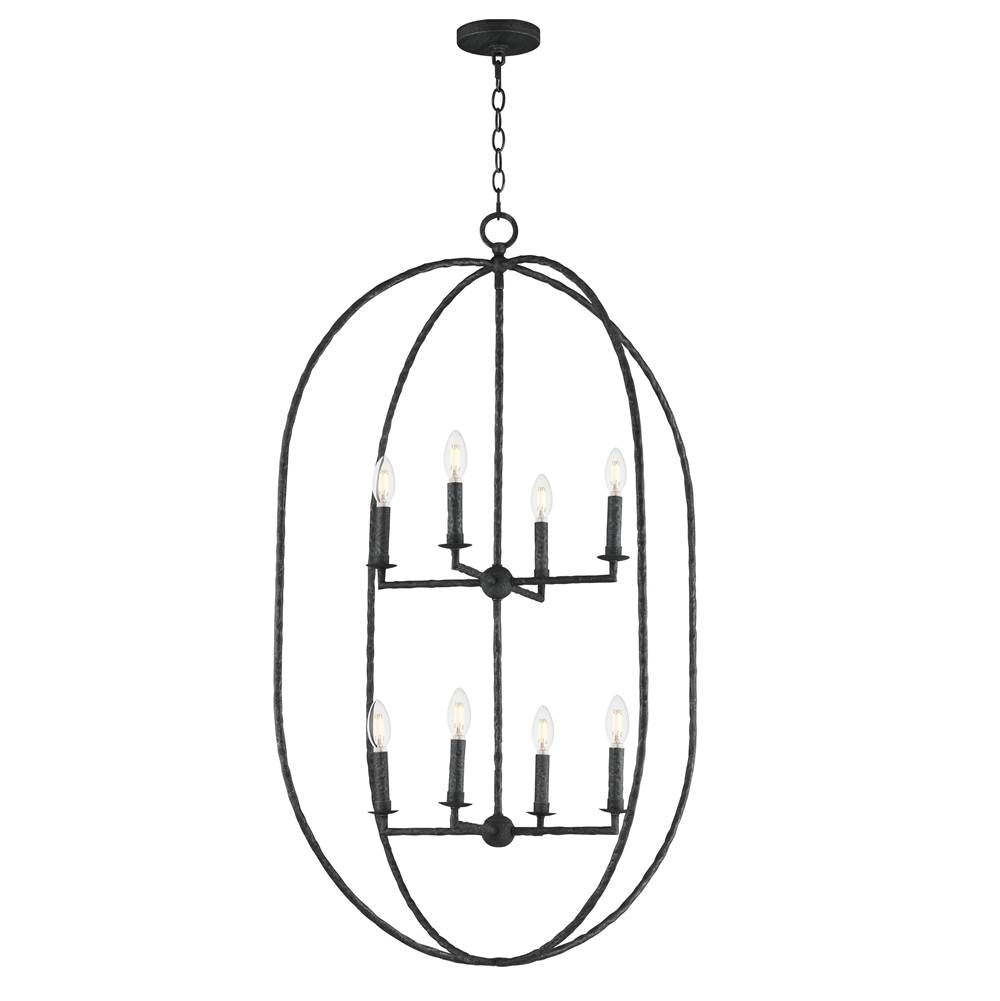 Maxim Lighting 21849BS Blacksmith Martel 8-light Pendant Image 1