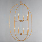 Maxim Lighting 21849EG Etruscan Gold Martel 8-light Pendant Image 3