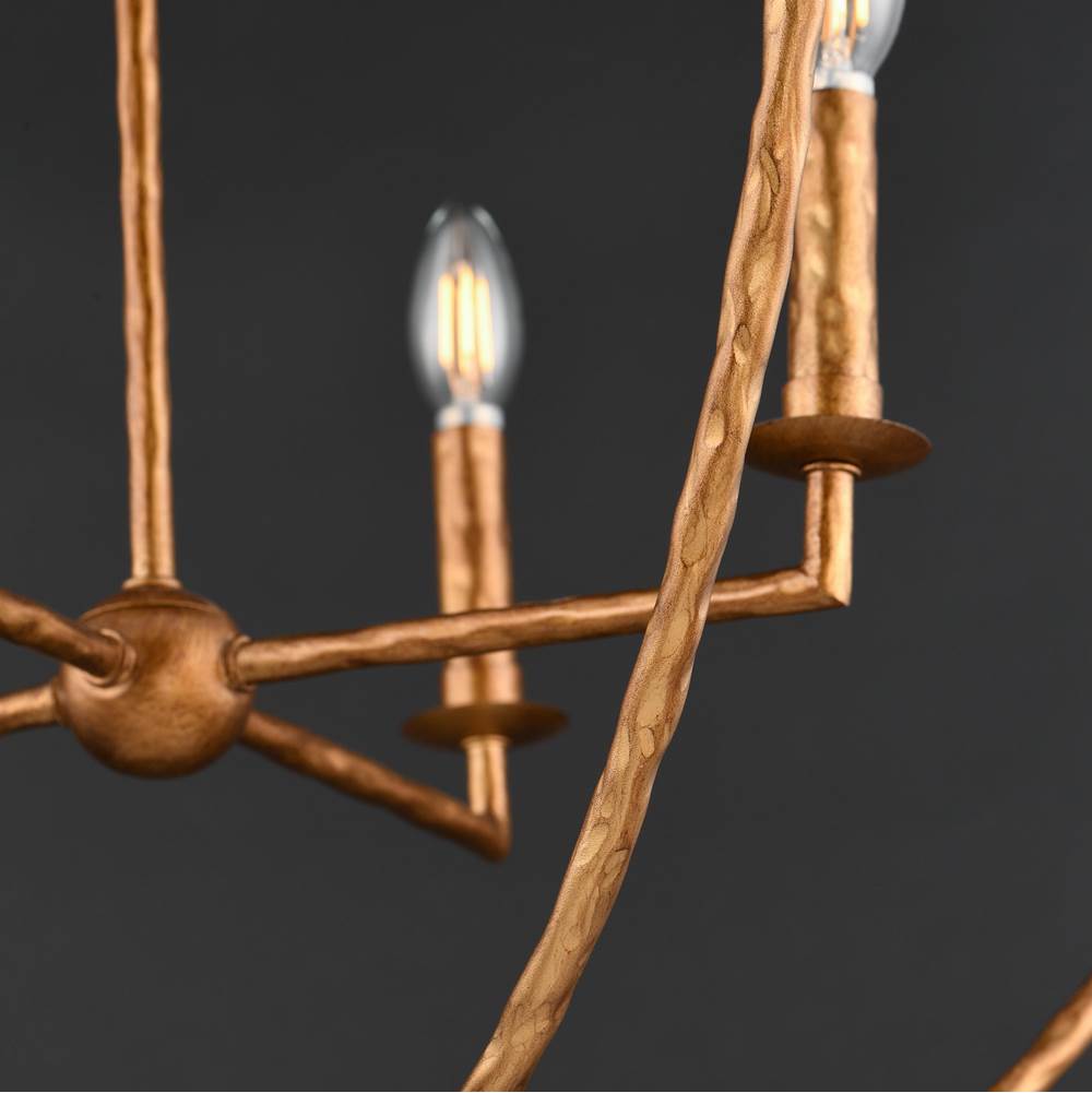 Maxim Lighting 21849EG Etruscan Gold Martel 8-light Pendant Image 2