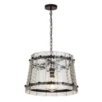 Maxim Lighting 21871CLBZ Bronze Ruche Pendant Image 1