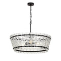 Maxim Lighting 21874CLBZ Bronze Ruche 30'' Chandelier Image 1