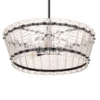 Maxim Lighting 21874CLBZ Bronze Ruche 30'' Chandelier Image 2