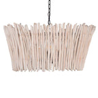 Maxim Lighting 22424WWTBZ Textured Bronze Baywood 24'' Driftwood Chandelier Image 4