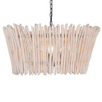 Maxim Lighting 22424WWTBZ Textured Bronze Baywood 24'' Driftwood Chandelier Image 3