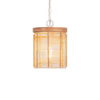 Maxim Lighting 22441NAEC Ecru Vannerie 1-light Mini Pendant Image 2