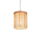 Maxim Lighting 22442NAEC Ecru Vannerie 1-light Large Pendant Image 3