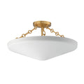 Maxim Lighting 22450WTNAB Natural Aged Brass Artemis 3-light Flush Mount Image 1