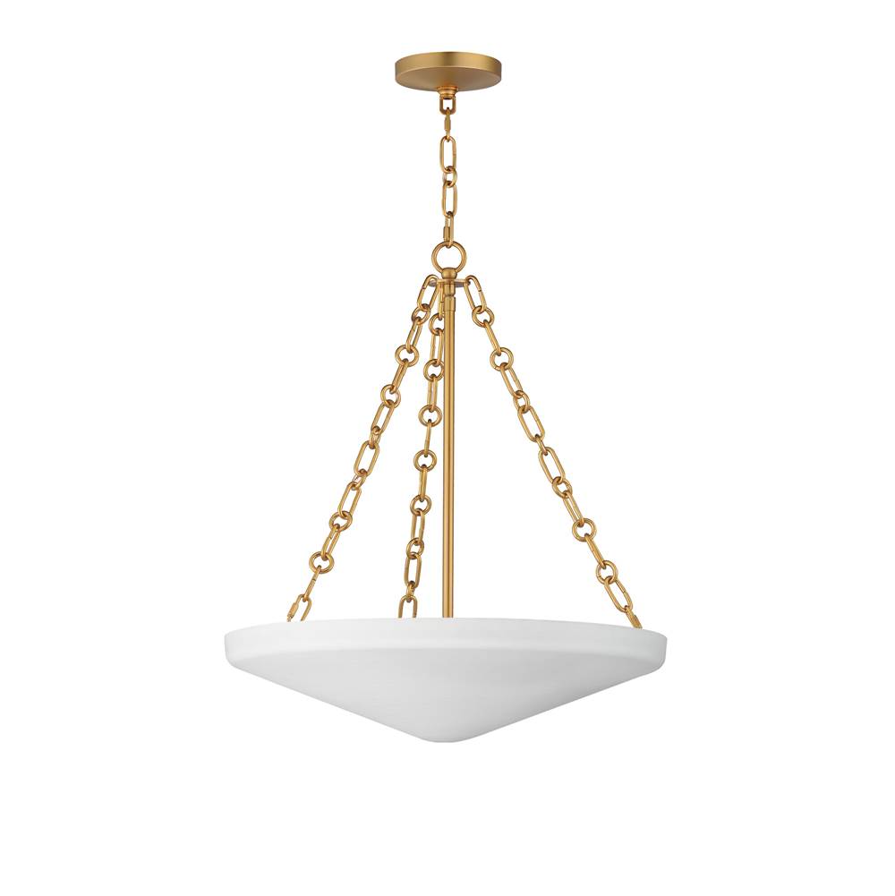 Maxim Lighting 22454WTNAB Natural Aged Brass Artemis 4-light Pendant Image 1