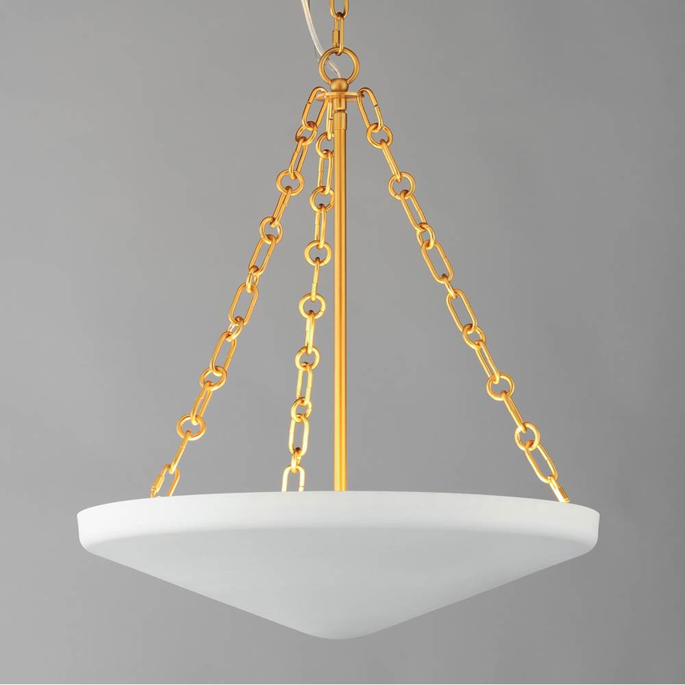 Maxim Lighting 22454WTNAB Natural Aged Brass Artemis 4-light Pendant Image 3