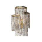 Maxim Lighting 22460WWDGS Golden Silver Fontaine 2-light Wall Sconce Image 1