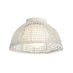 Maxim Lighting 22470WWT Weathered White Cestino 1-light Flush Mount Image 1