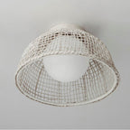 Maxim Lighting 22470WWT Weathered White Cestino 1-light Flush Mount Image 4