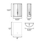 Maxim Lighting 22471WWT Weathered White Cestino 1-light Wall Sconce Image 2
