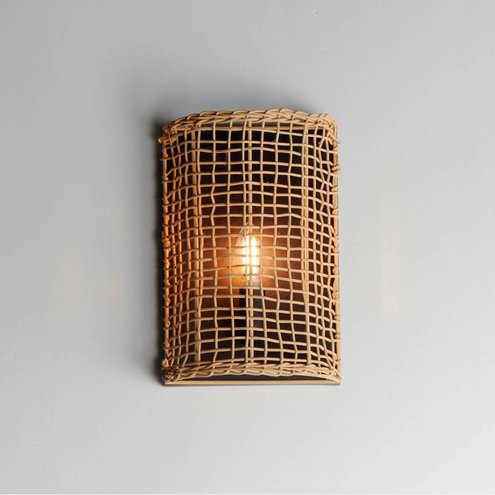 Maxim Lighting 22471NAANB Antique Bronze Cestino 1-light Wall Sconce Image 4