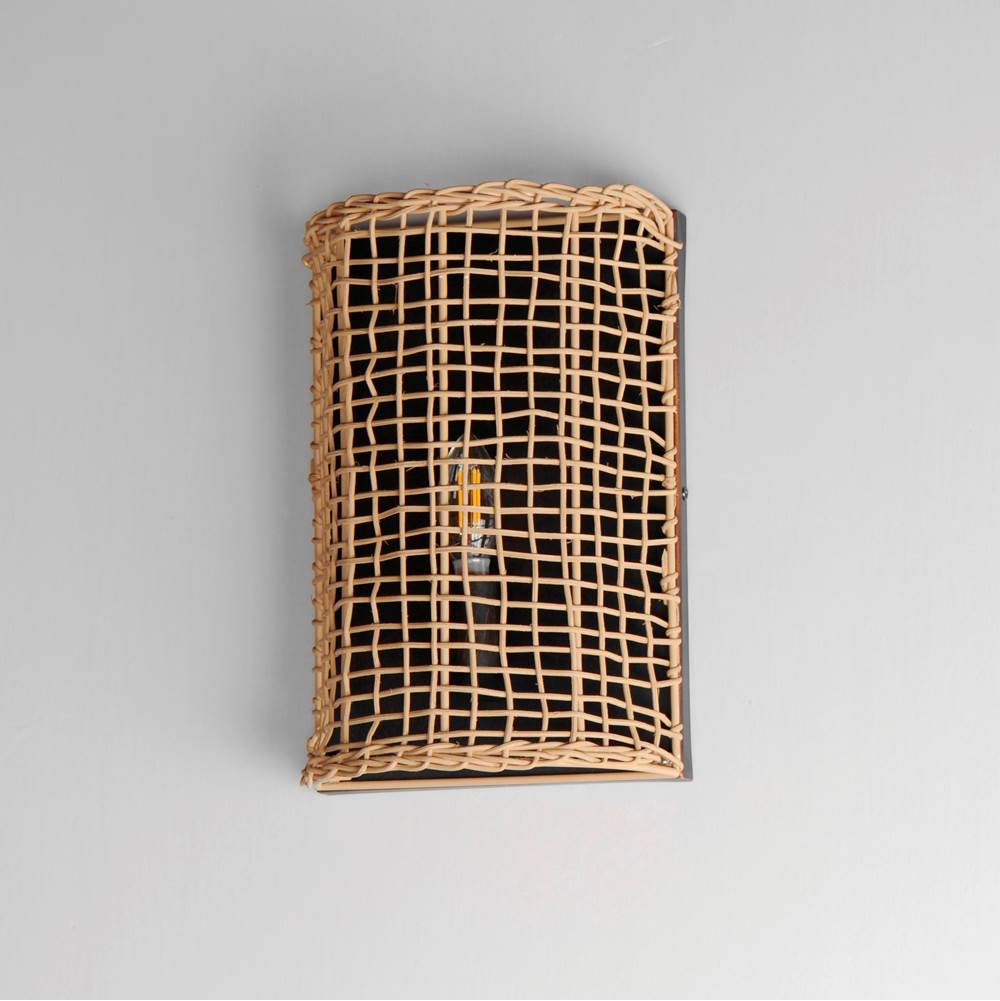 Maxim Lighting 22471NAANB Antique Bronze Cestino 1-light Wall Sconce Image 3