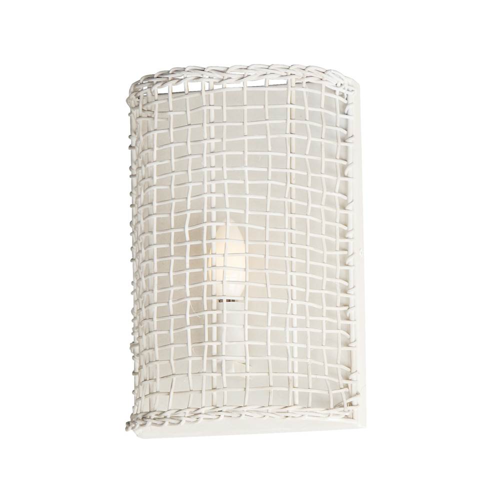 Maxim Lighting 22471WWT Weathered White Cestino 1-light Wall Sconce Image 1