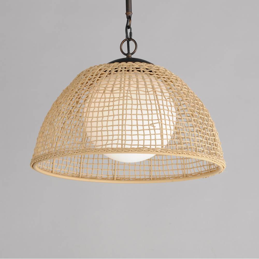 Maxim Lighting 22472NAANB Antique Bronze Cestino 1-light Pendant Image 4