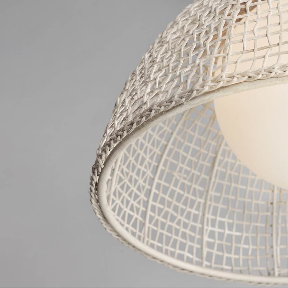 Maxim Lighting 22472WWT Weathered White Cestino 1-light Pendant Image 3