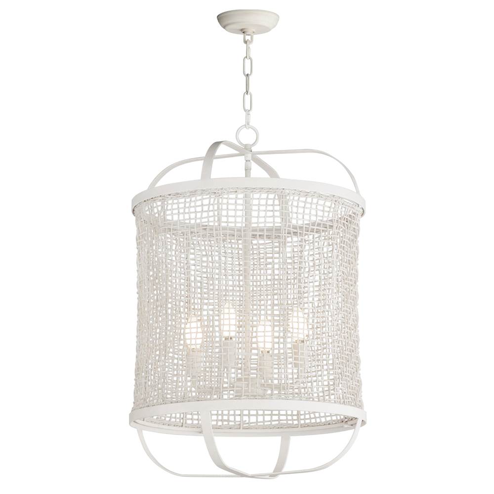 Maxim Lighting 22474WWT Weathered White Cestino 19'' Pendant Image 1